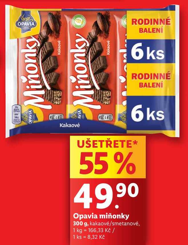 Opavia miňonky, 300 g