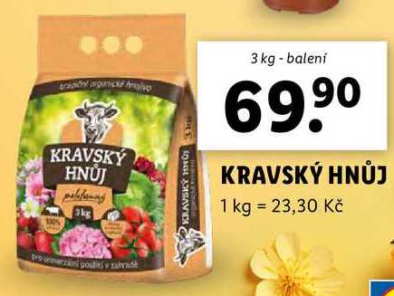KRAVSKÝ HNŮJ, 3 kg
