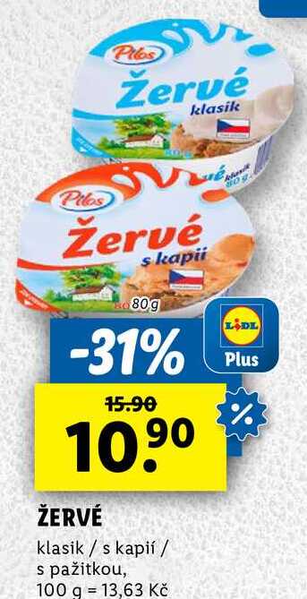 Žervé, 80 g