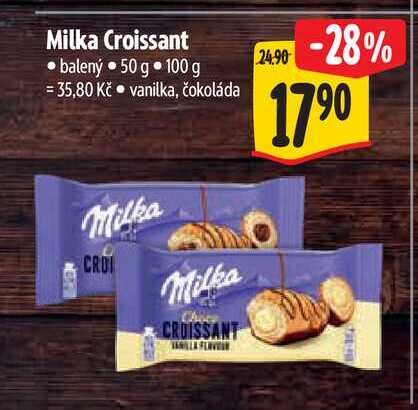 Milka Croissant balený 50 g   