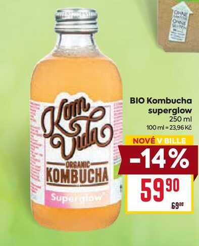 BIO Kombucha superglow 250 ml 