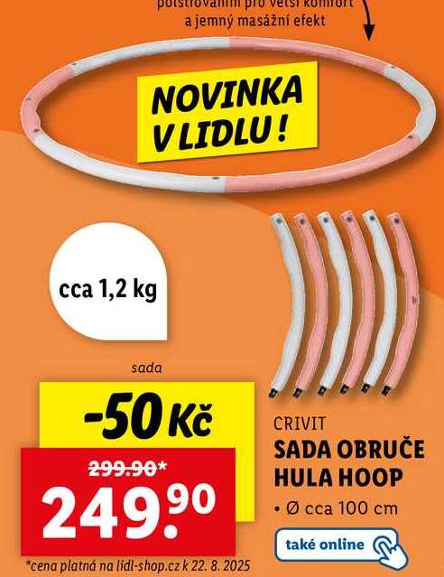 SADA OBRUČE HULA HOOP 