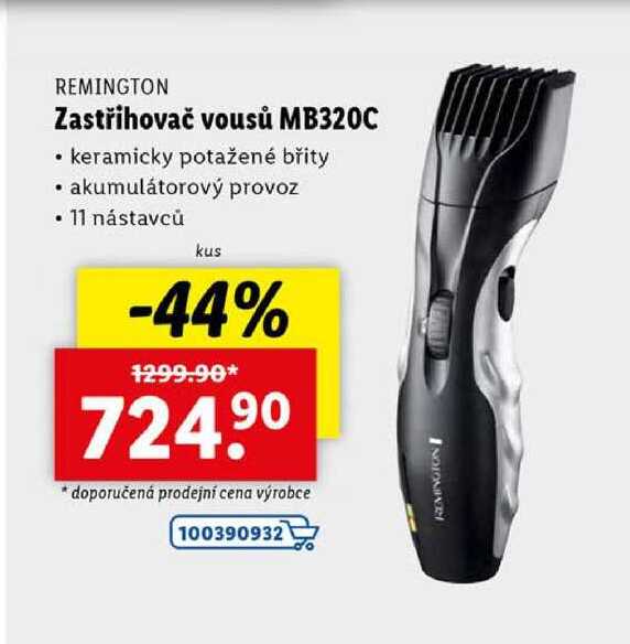 Zastřihovač vousů MB320C 