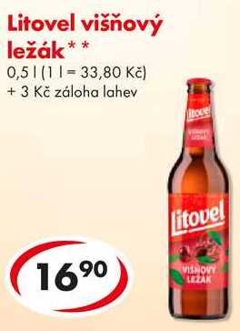 Litovel višňový ležák, 0,5 l