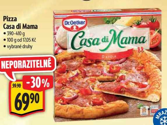 Pizza Casa di Mama, 390-410 g 