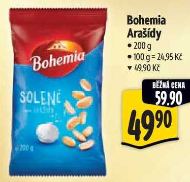 Bohemia Arašídy, 200 g 