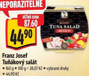 Franz Josef Tuňákový salát, 160 g