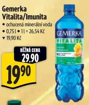 Gemerka Vitalita/Imunita, 0,75 l