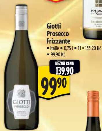 Giotti Prosecco Frizzante, 0,75 l