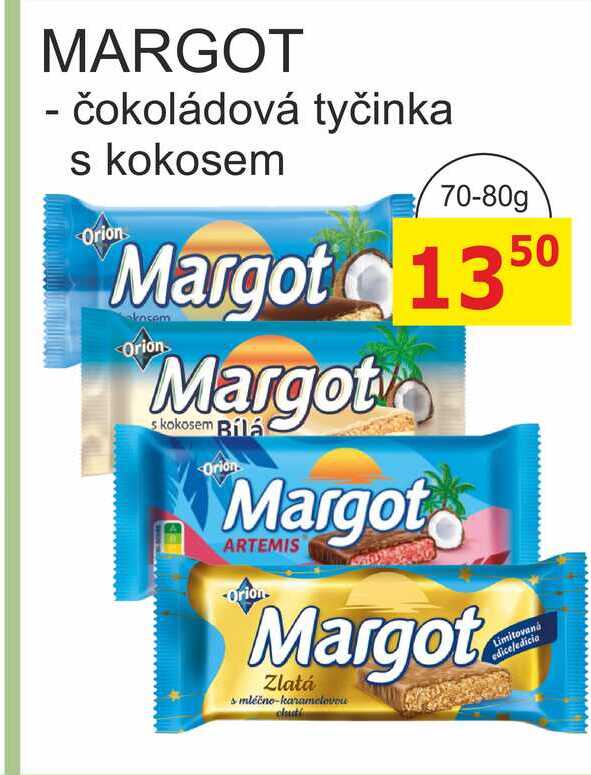 ORION Margot 70g, vybrané druhy