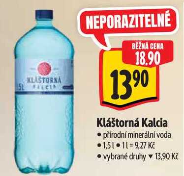 Kláštorná Kalcia, 1,5 l