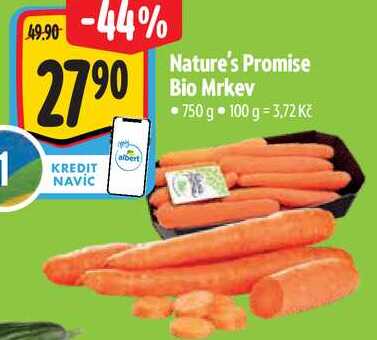 Nature's Promise Bio Mrkev, 750 g 