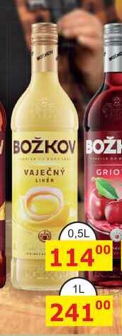 Božkov Vaječný likér 1l