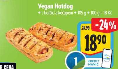 Vegan Hotdog, 105 g