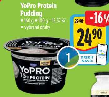 YoPro Protein Pudding, 160 g