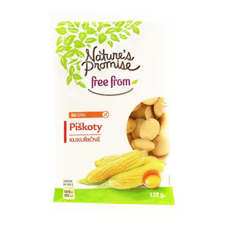  Nature's Promise Free From Piškoty 120 g 