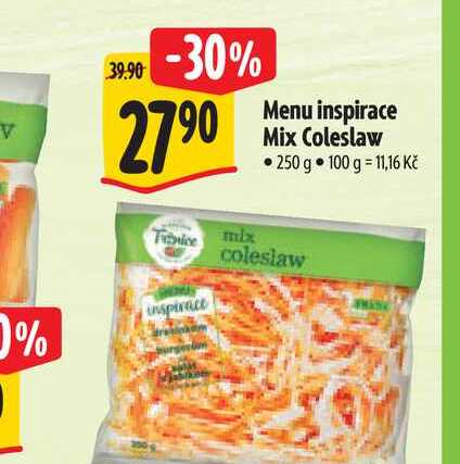   Menu inspirace Mix Coleslaw  250 g 