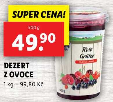 DEZERT Z OVOCE, 500 g