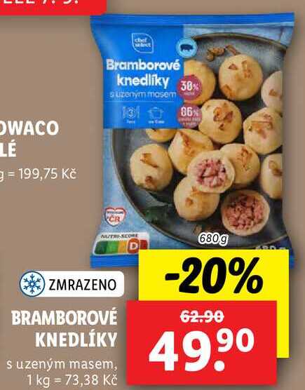 BRAMBOROVÉ KNEDLÍKY, 680 g
