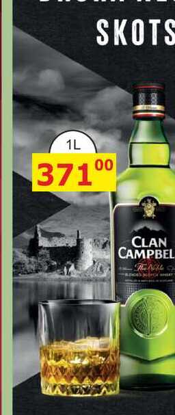 CLAN CAMPBEL SKOTSKÁ WHISKEY 1L