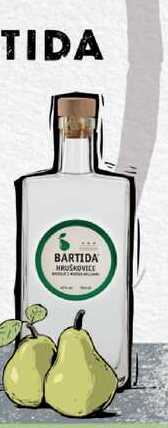 Bartida Hruškovice 0,7l 43%