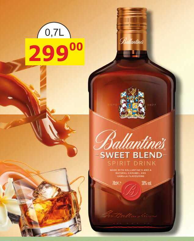 Ballantine's SWEET BLEND- SPIRIT DRINK 0,7L