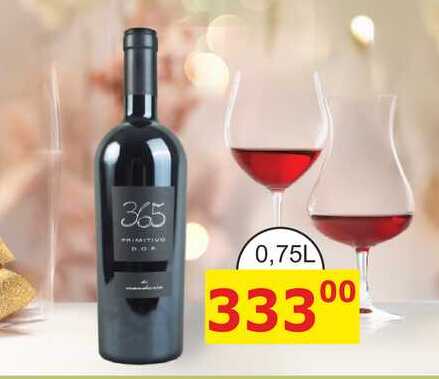 365 Primitivo di Manduria 0,75l 15%