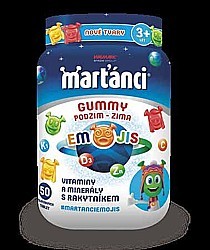 Marťánci® Gummy podzim – zima EMOJIS 50 želatinových tablet