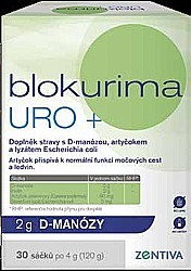 Blokurima URO+ 2 g D‑manózy 30 sáčků