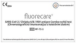 Fluorecare SARS‑CoV- 2/chřipka A/B/RSV test 1 ks