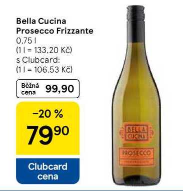 Bella Cucina Prosecco Frizzante, 0.75 l