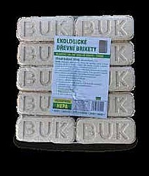 EKOLOGICKÉ DŘEVNÍ BRIKETY BUKOVÉ