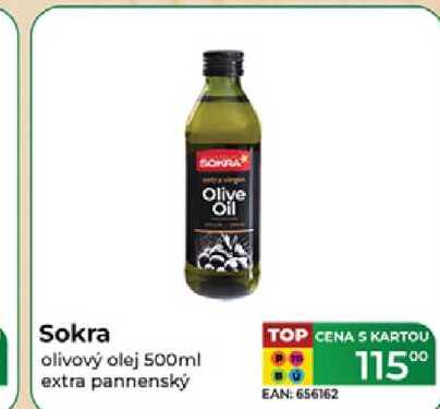 Sokra olivový olej 500ml extra pannenský 
