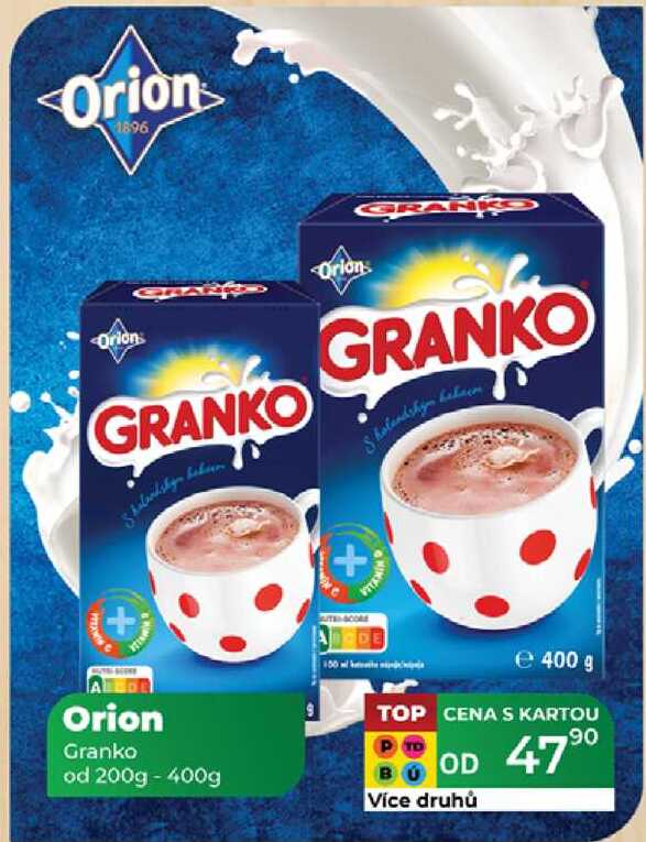 Orion Granko 200g - 400g 