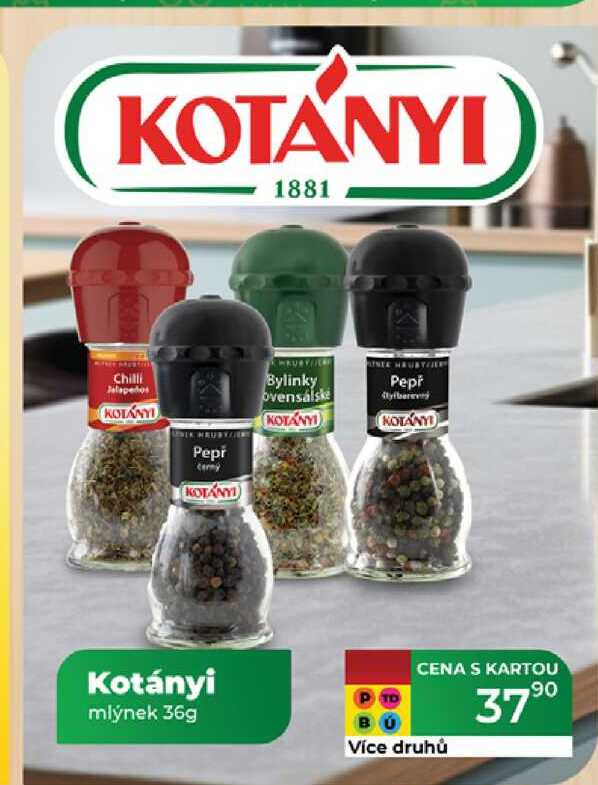 Kotányi mlýnek 36g