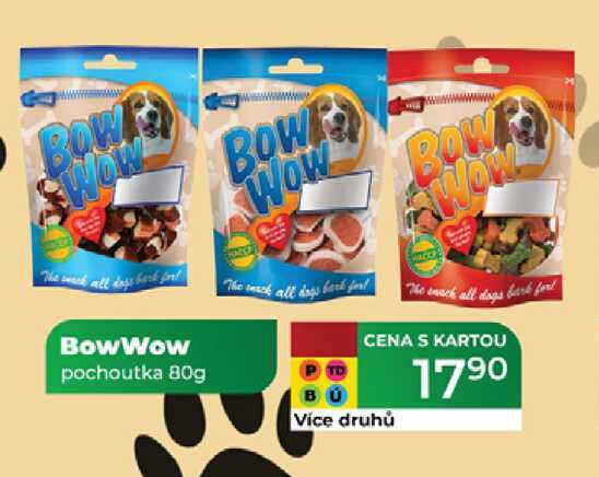 Bow Wow pochoutka 80g 