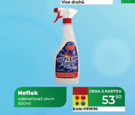 Neflek odstraňovač skvrn 500ml  
