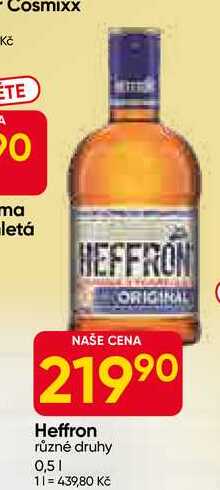 Heffron různé druhy 0,5l