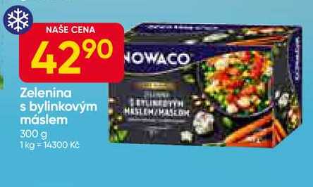 NOWACO Zelenina s bylinkovým máslem 300 g
