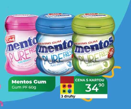 Mentos Gum Gum PF 60g  