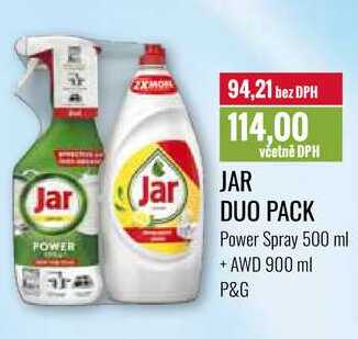 JAR DUO PACK Power Spray 500 ml + AWD 900 ml 