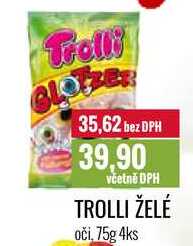 TROLLI ŽELÉ oči, 75g 4ks 