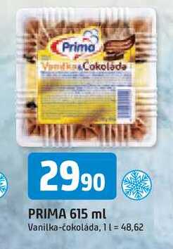 PRIMA 615 ml Vanilka-čokoláda