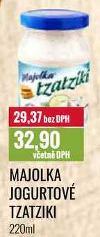 MAJOLKA JOGURTOVÉ TZATZIKI 220ml 