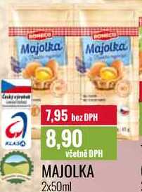 MAJOLKA 2x50ml 