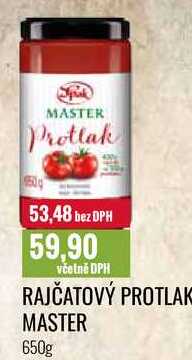 RAJČATOVÝ PROTLAK MASTER 650g 