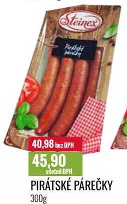 PIRÁTSKÉ PÁREČKY 300g 