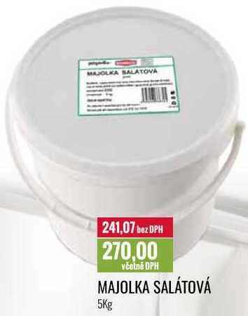 MAJOLKA SALÁTOVÁ 5Kg 