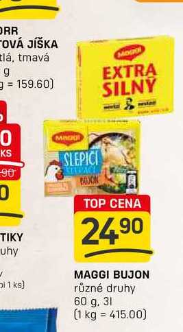 MAGGI BUJON různé druhy 60 g