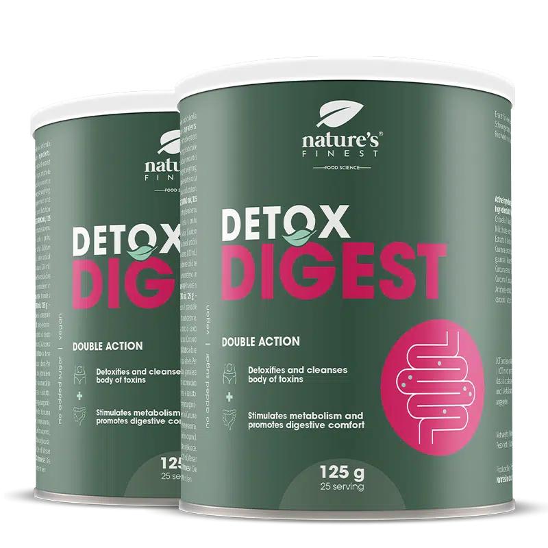 Detox Digest 1+1 | gewichtsverlies en spijsvertering | Verwijder Toxines | Bevorder Comfort | Verwijder Zware Metalen | Reinig Lichaam